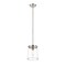 Z-Lite Callista 1 Light Mini Pendant, Polished Nickel & Clear 3032MP-PN - alternate 7